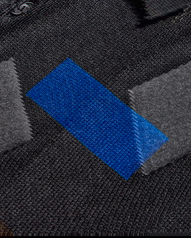 Polo skjorte GR10K Knitted Long-Sleeve Workwear Polo with Stripe and Patches Flerfarvet | CGB41206CV62 62, 4