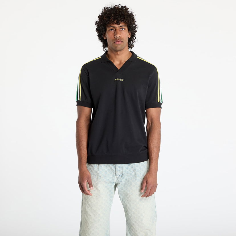 Polo skjorte adidas Originals Polo T-Shirt Sort | JD0809
