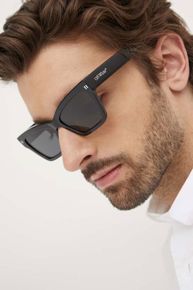 Solbriller Off-White Black Cincinnati Sunglasses Sort | OERI110S24PLA0011007, 4