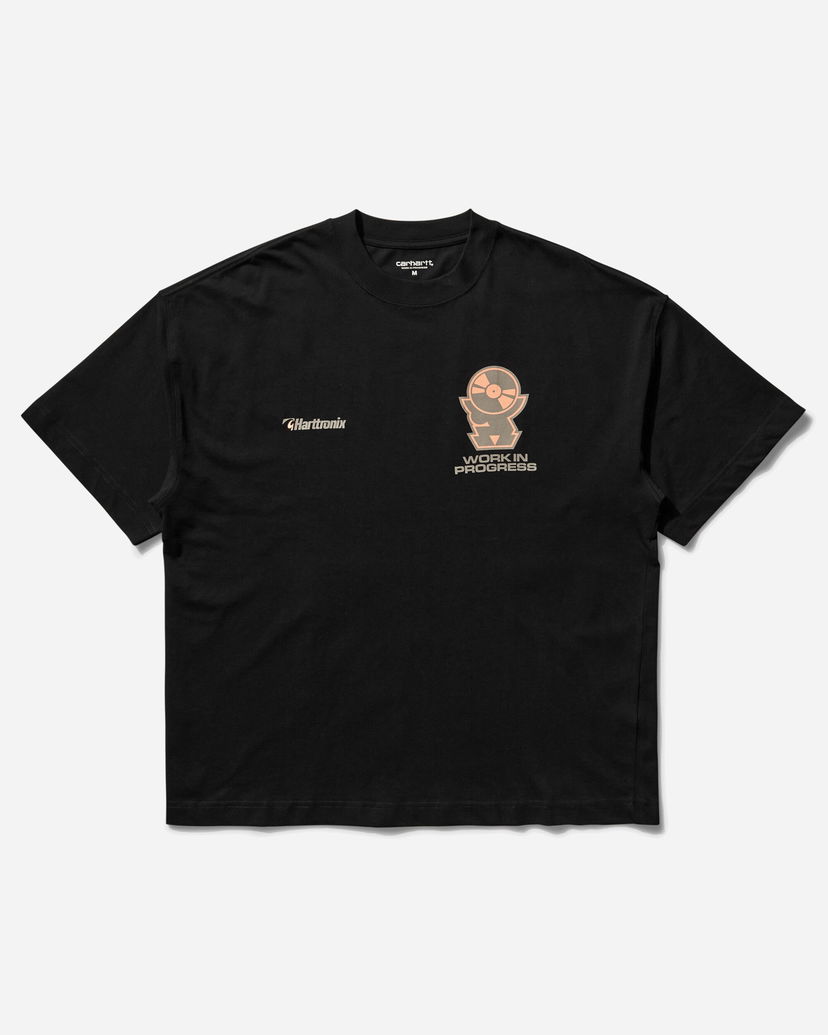 T-shirt Carhartt WIP Harttronix Black T-Shirt Sort | I034395 89XX
