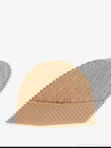 Beanie Polo by Ralph Lauren Cable Knit Beanie Brun | 449959346005, 1