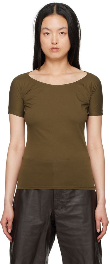 T-shirt LEMAIRE Second Skin T-Shirt Grøn | TO1174 LJ053, 0