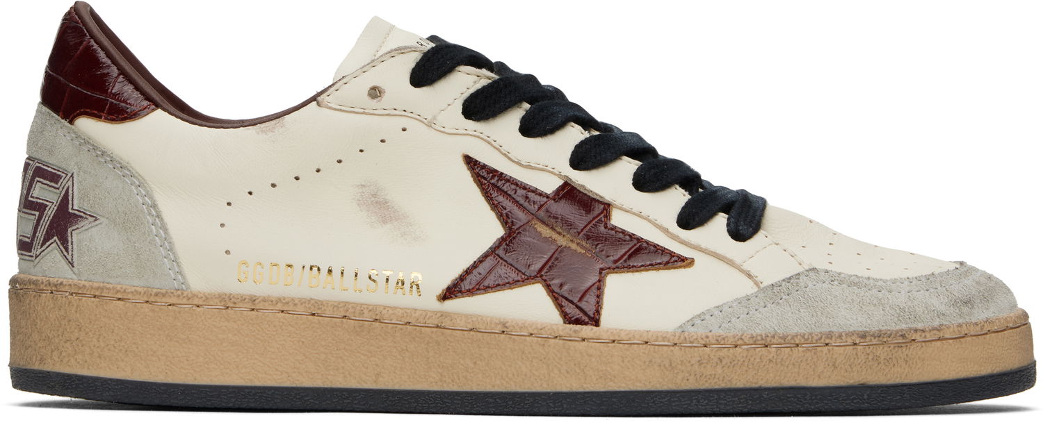 Sneakers og sko Golden Goose Ball Star Beige | GMF00117.F006791.15704, 0