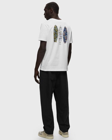 T-shirt A.P.C. Wave Back Print T-Shirt Hvid | COBQX-H26365-AAB, 2