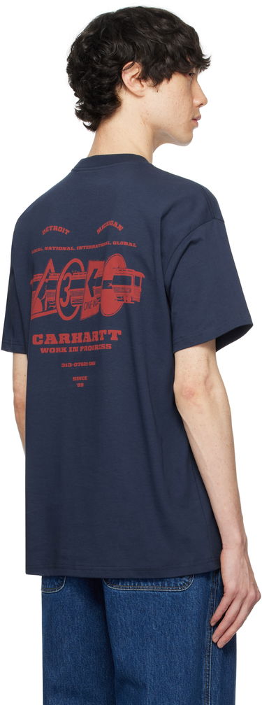 T-shirt Carhartt WIP Carhartt WIP Runaway T-Shirt Mørkeblå | I034409, 2