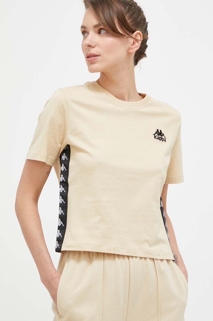 T-shirt Kappa Cotton Tee Beige | 313021, 0