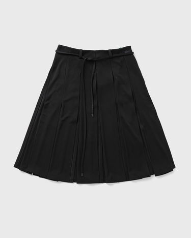 Nederdel Lacoste Pleated Mini Skirt with Tie Belt Sort | JF3644-GJP, 1
