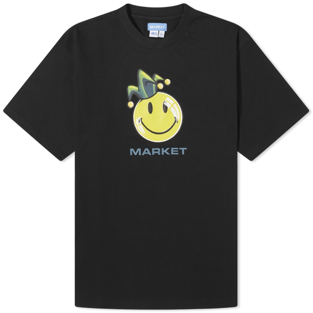 T-shirt MARKET Smiley Fool T-Shirt Sort | 399001640-BLK, 0