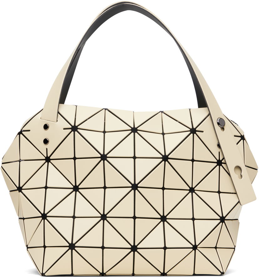 Mulepose BAO BAO ISSEY MIYAKE BAO BAO ISSEY MIYAKE Geometric Tote Bag Beige | BB56AG482