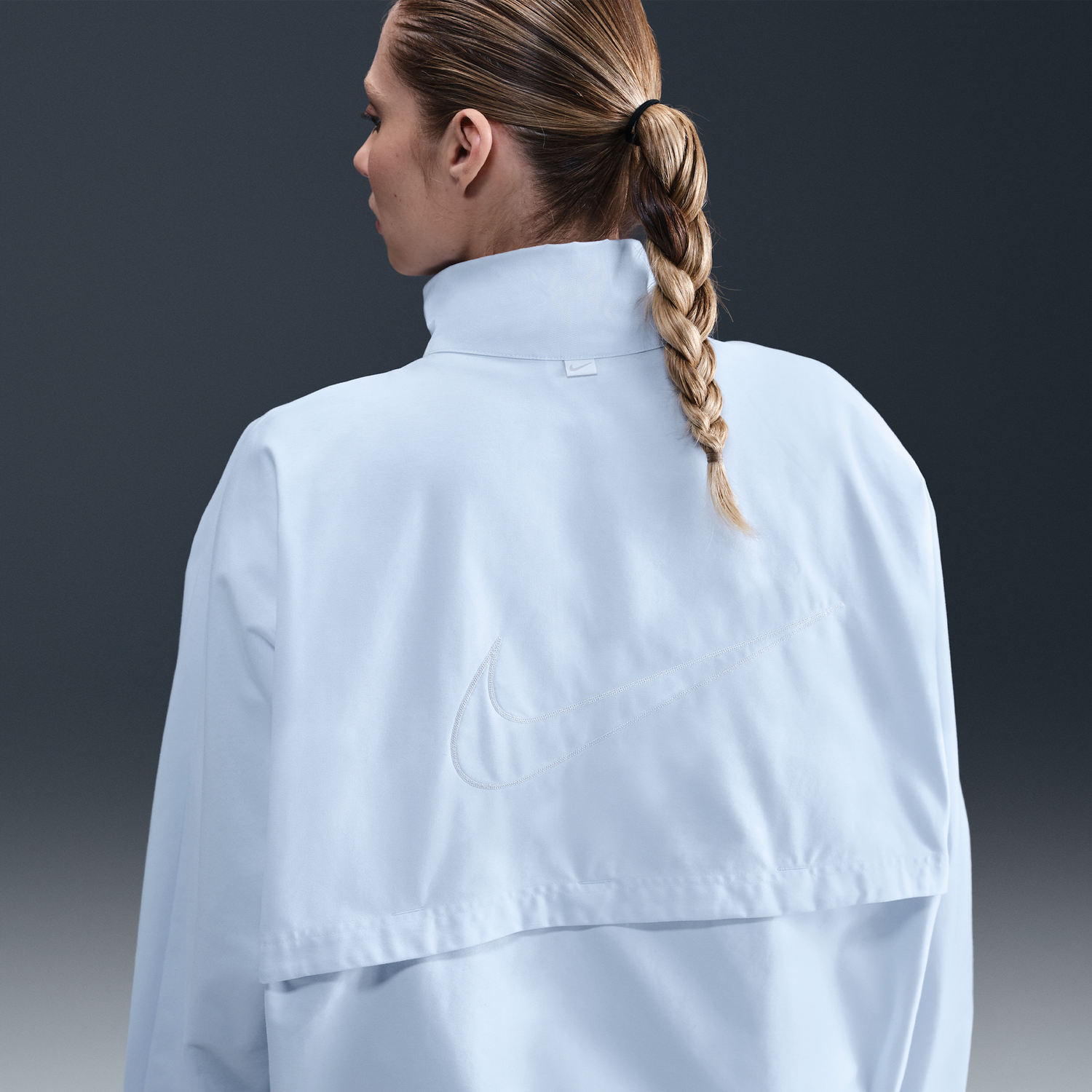 Vindjakke Nike Loose Fit Windrunner Jacket Sportswear Collection Blå | HJ0314-423, 1