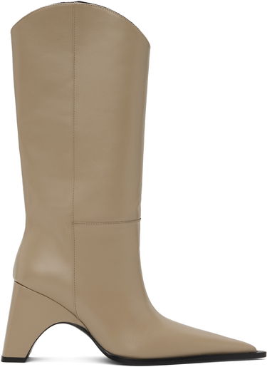 Tøj Coperni Coperni Bridge Cowboy Boots Beige | COPSH16F6012, 0