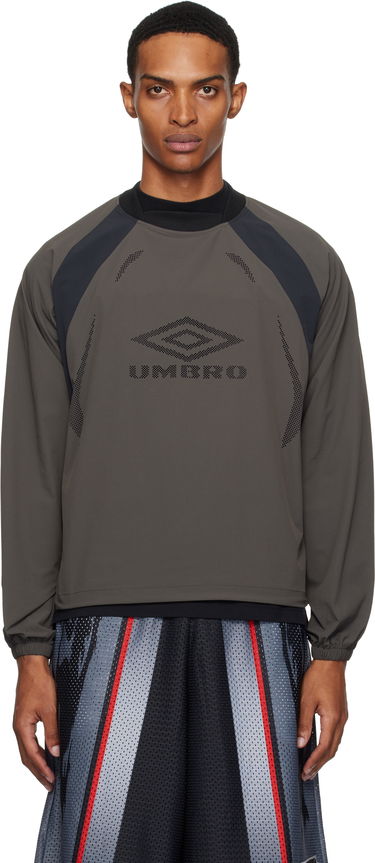 T-shirt Umbro Umbro Lasered Nylon Crewneck T-shirt Grå | UBMW0252FA164, 0