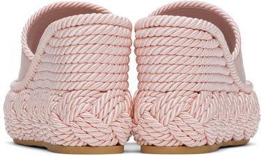 Sneakers og sko Valentino Valentino Garavani VLogo Torchon Wedge Slide Sandals Beige | 6W2S0KC5YWI, 4
