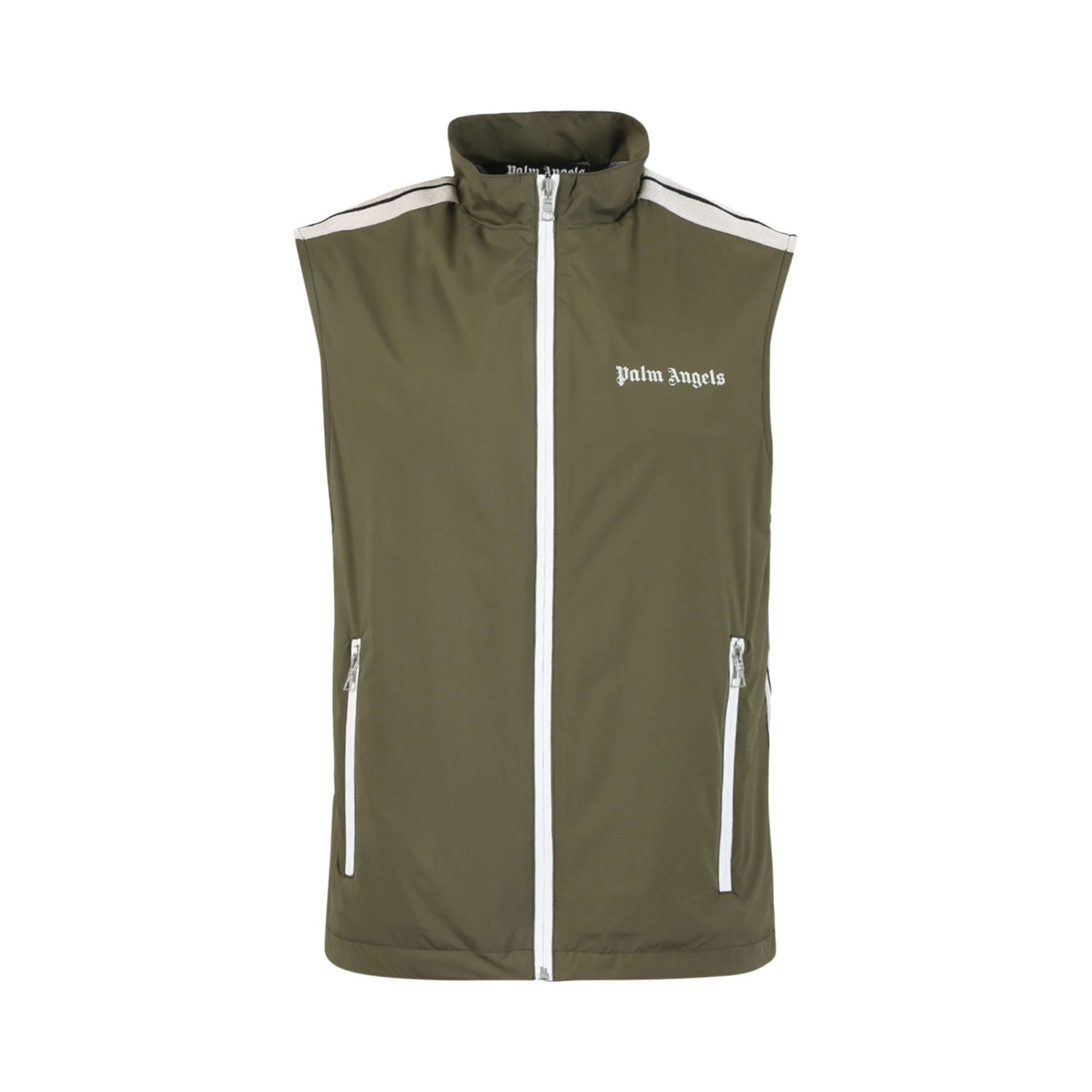 Vest Palm Angels Classic Logo Vest Grøn | PMEA217S22FAB0015603, 1