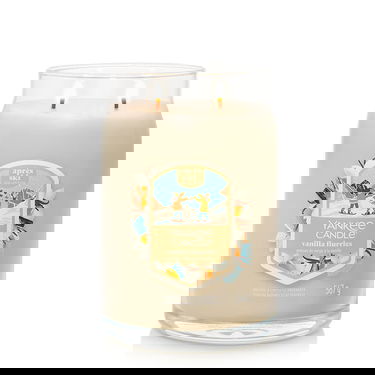 Stearinlys Yankee Candle Après Ski Collection Signature Large Jar 2 Wicks Vanilla Flurries Beige | 43496, 2