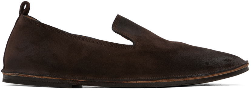 Tøj Marsèll Marsèll Strasacco Suede Loafers Brun | MW4285 186