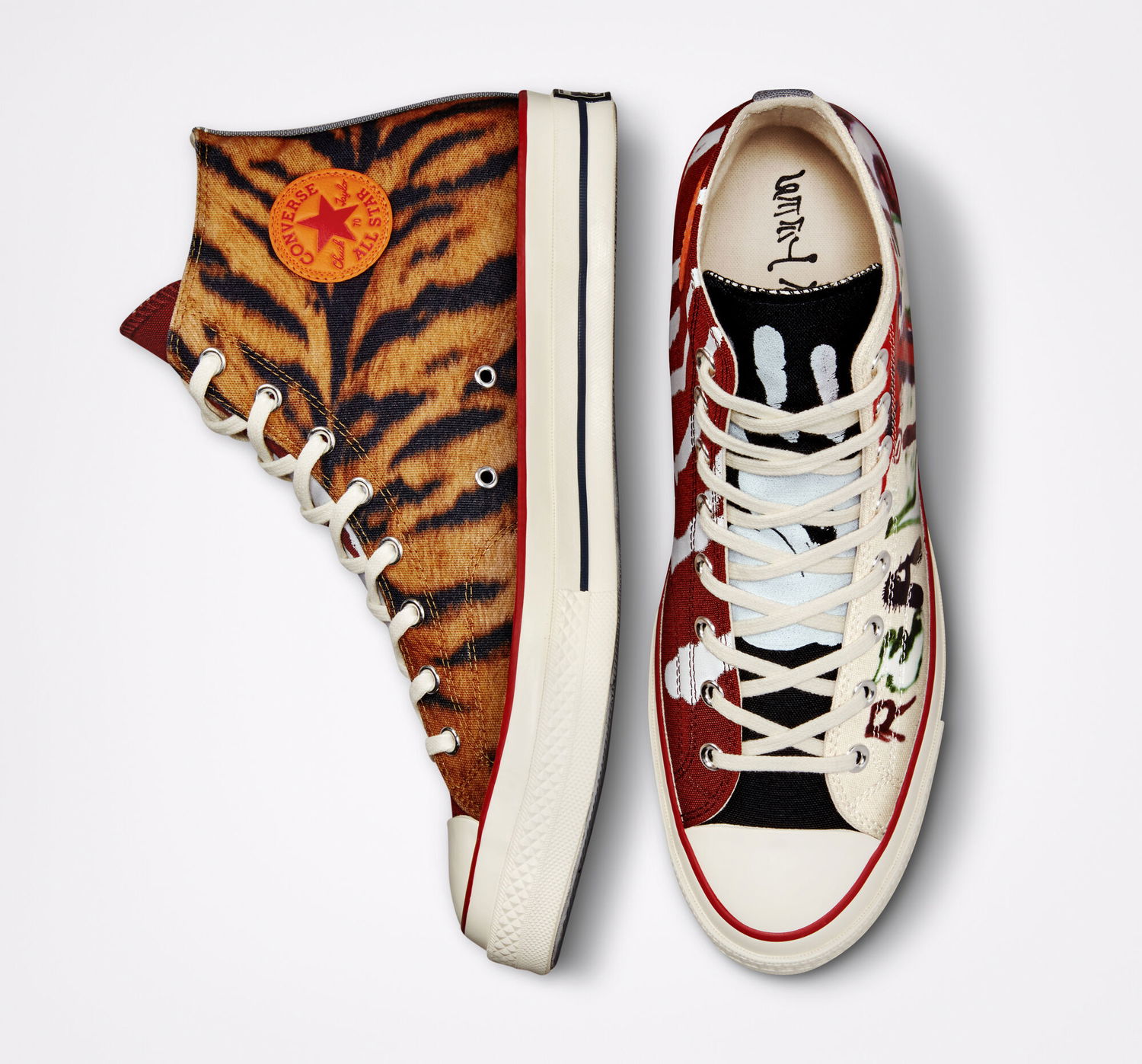 Sneakers og sko Converse Come Tee x Chuck 70 Hi Flerfarvet | 173121C, 1