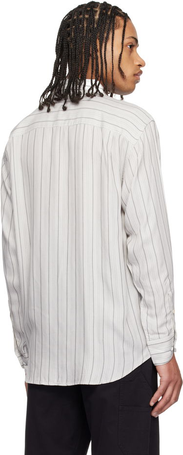 Skjorte rag & bone rag & bone Matthew Striped Shirt Hvid | MBW24HA006PKML, 2