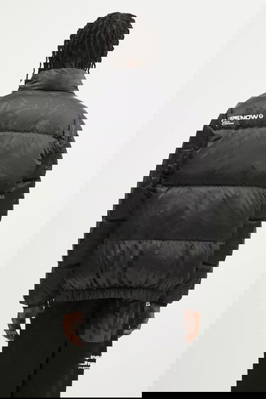 Puffer jakke AAPE by A Bathing Ape AAPE Now Down Puffer Jacket Sort | AAPDNM7595XXN, 2