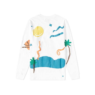 T-shirt MARKET Meet Me Offline Tee Hvid | 398000330-2, 1