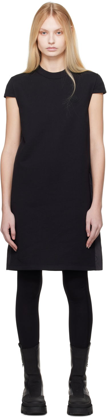 Kjole Moncler Moncler Pleated Minidress Sort | K10938I0000689ATK, 0