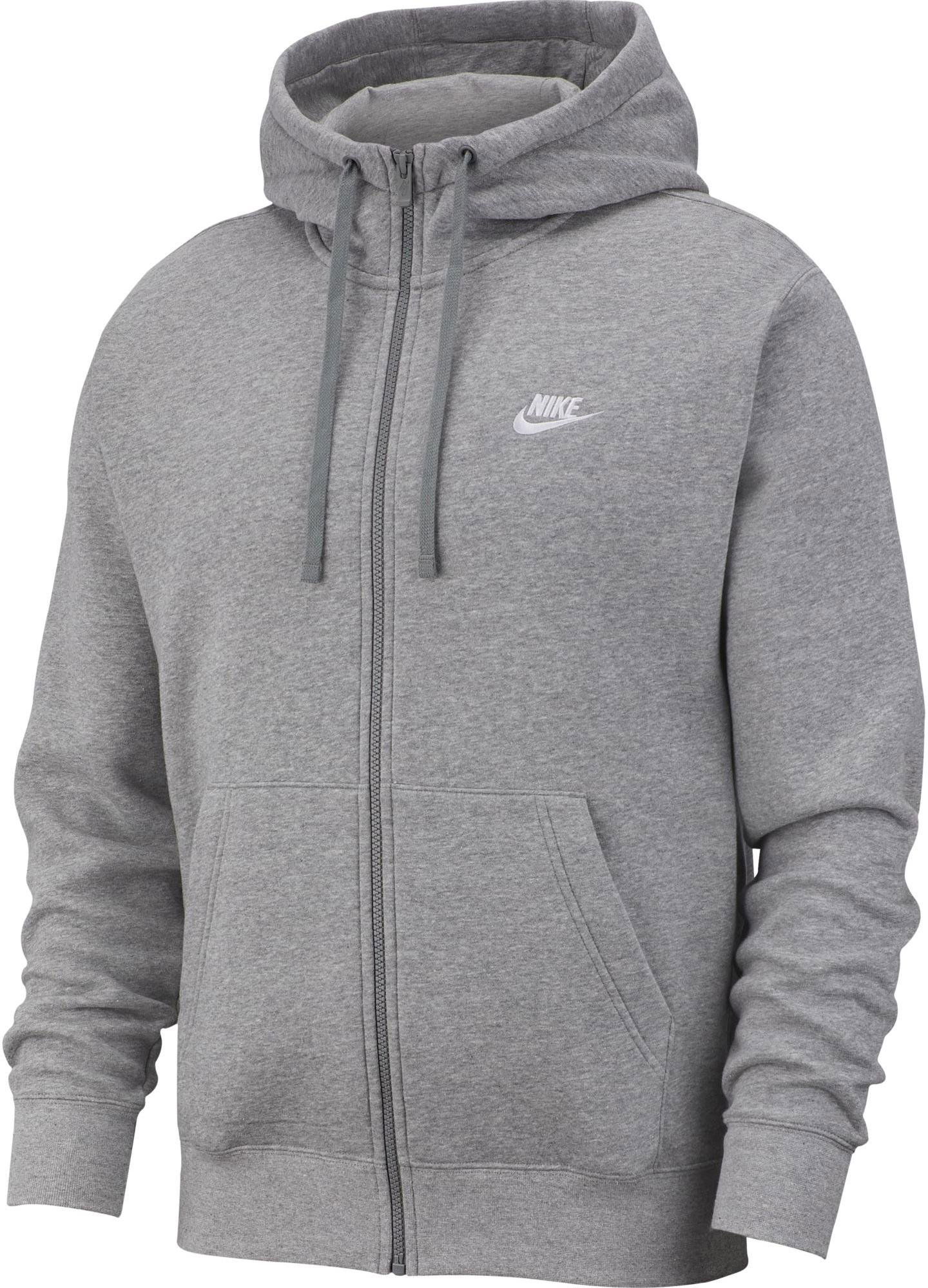 Sweatshirt Nike Hoodie Sportswear Club Fleece Grå | bv2645-063, 1