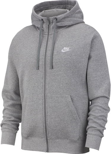 Sweatshirt Nike Hoodie Sportswear Club Fleece Grå | bv2645-063, 1