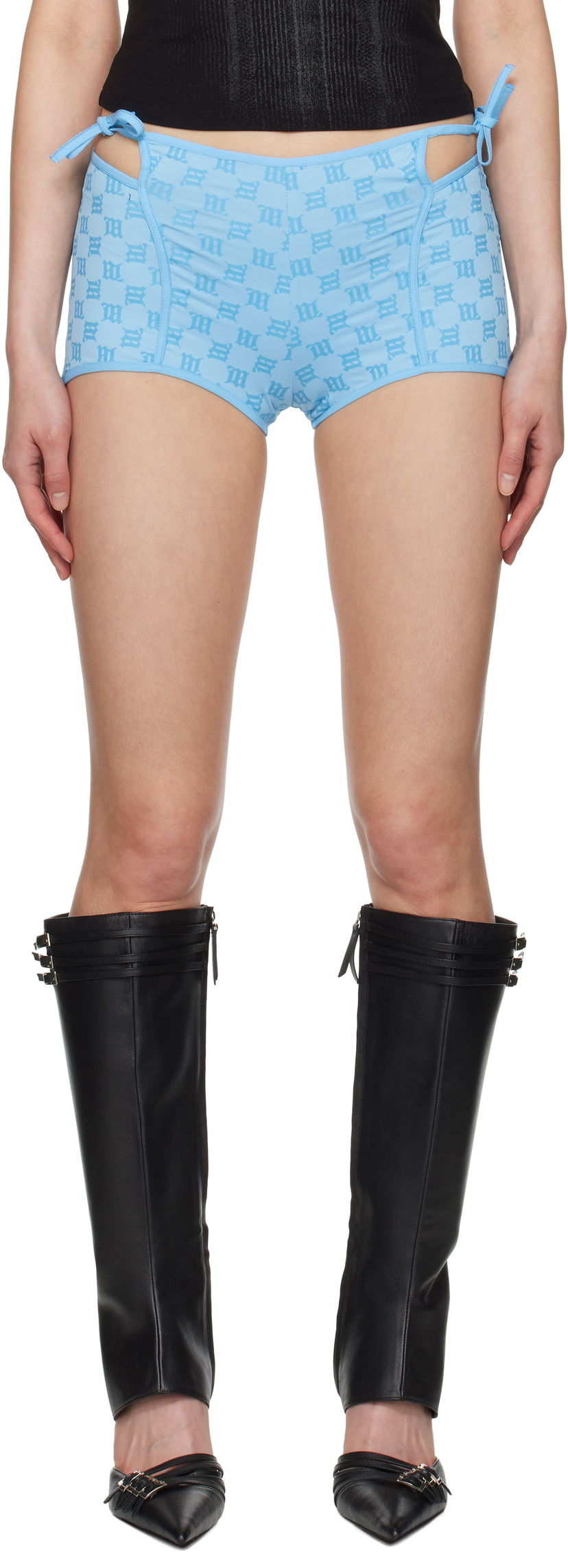 Shorts MISBHV MISBHV Monogram Coquette Shorts Blå | 250W357