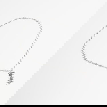 Halskæde Wasted Paris U Surrender Necklace Fish Skeleton Pendant Metalisk | WP_000315, 0
