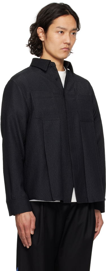 Skjorte ADER ERROR ADER error Product. 53 Textured Shirt Sort | BO01SSSH0101BK, 1