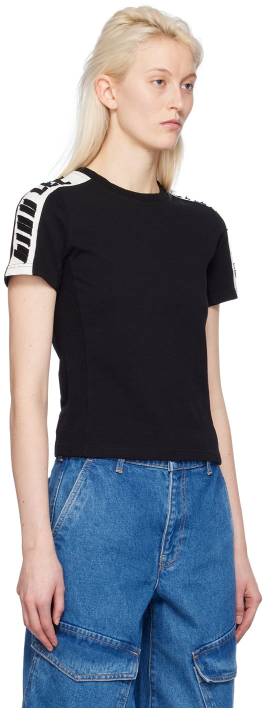 T-shirt Dion Lee Dion Lee Slim T-Shirt Sort | C3162PS24, 1