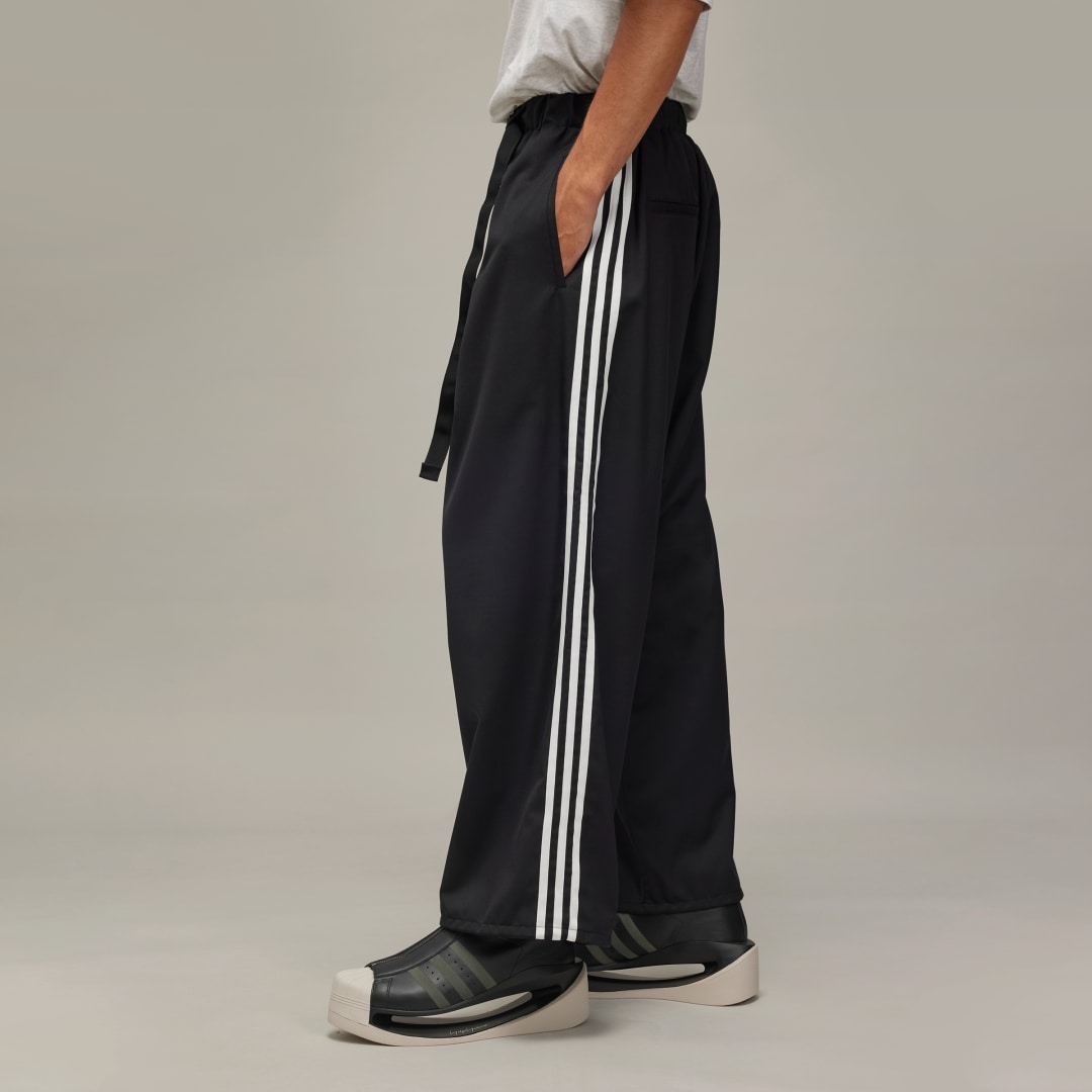 Bukser Y-3 Refined Wool Open Wide Trousers Sort | IW7455, 1