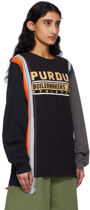 Sweater Needles NEEDLES 7 Cuts College Long Sleeve T-Shirt Sort | QV409, 1