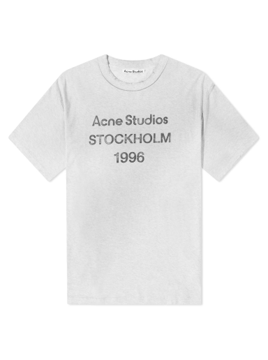 T-shirt Acne Studios Exford 1996 Logo T-Shirt Grå | CL0201-92H