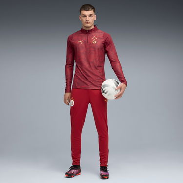 Sweatshirt Puma Galatasaray SK Training Long-Sleeve 1/4 Zip Top with Star Logo Bourgogne | 949103-003, 4