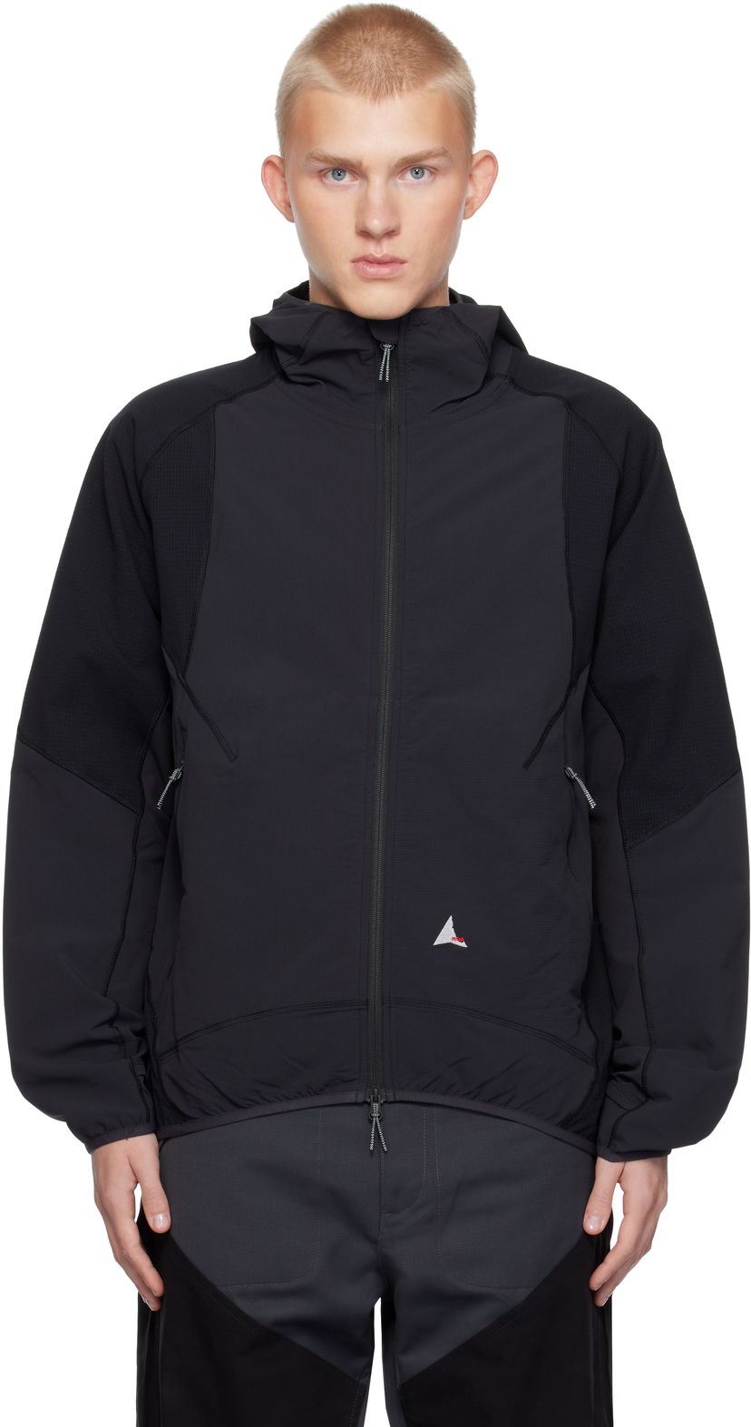 Vindjakke ROA Technical Reinforced Jacket Sort | RBMW0244FA190