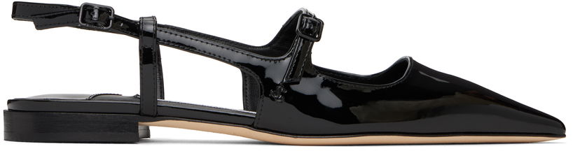 Tilbehør Jimmy Choo Jimmy Choo Didi Ballerina Flats Sort | DIDI FLAT