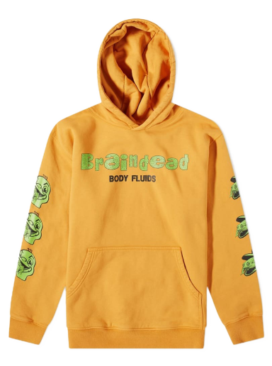 Sweatshirt Brain Dead Toad Licker Hoody Brun | BDS22T09002316BR02