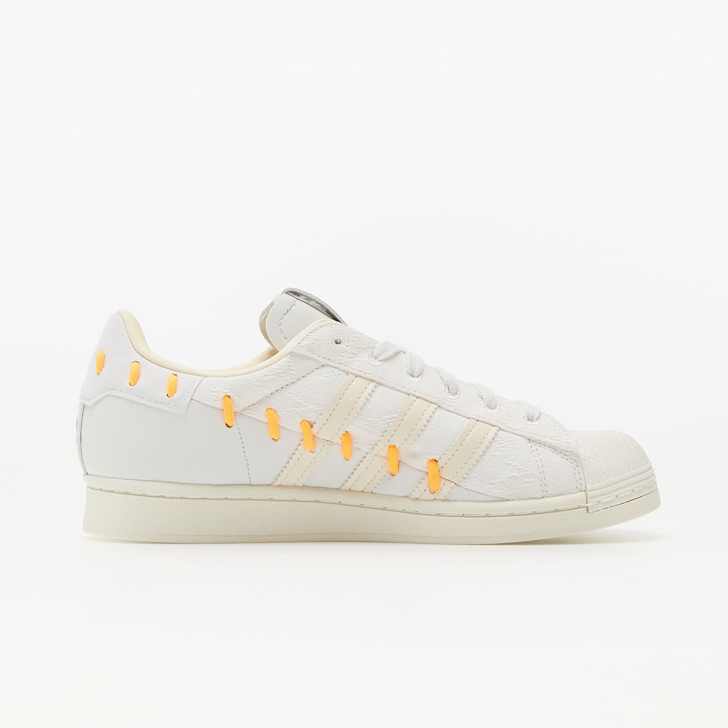 Sneakers og sko adidas Originals Superstar "Crystal White/ Worn White/ Flare Orange" W Hvid | GZ3473, 1