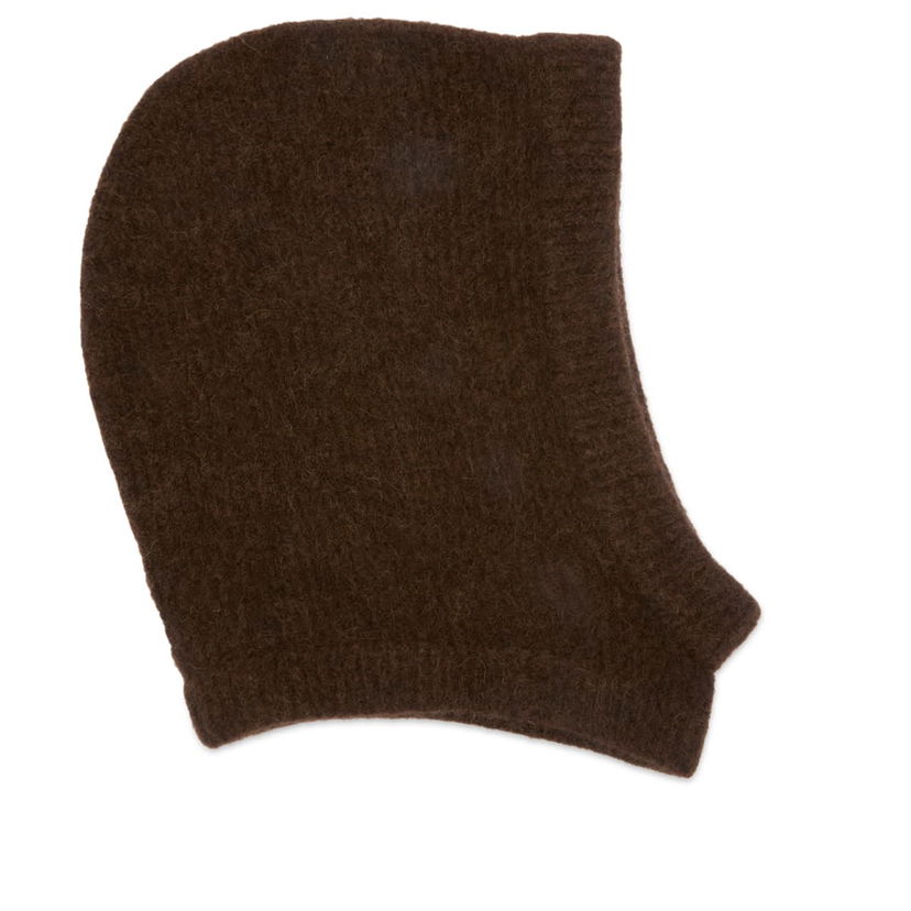 Beanie Rick Owens Rick Owens Knit Hood Brun | RU02E1481-KWP-04