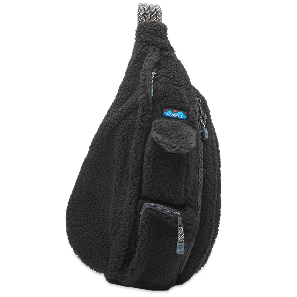 Rygsække og tasker KAVU Sherpa Fleece Rope Bag Sort | 9221-396, 0