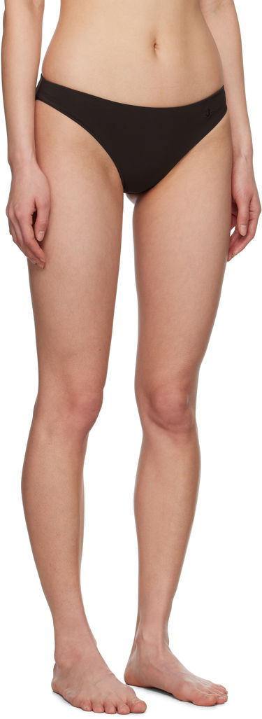 Trusser Jil Sander Jil Sander Embroidered Logo Bikini Bottom Sort | J40SG0111_J20011, 1