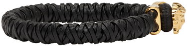 Armbånd Versace Versace Woven Medusa Bracelet Sort | DG06691 DMTN, 4