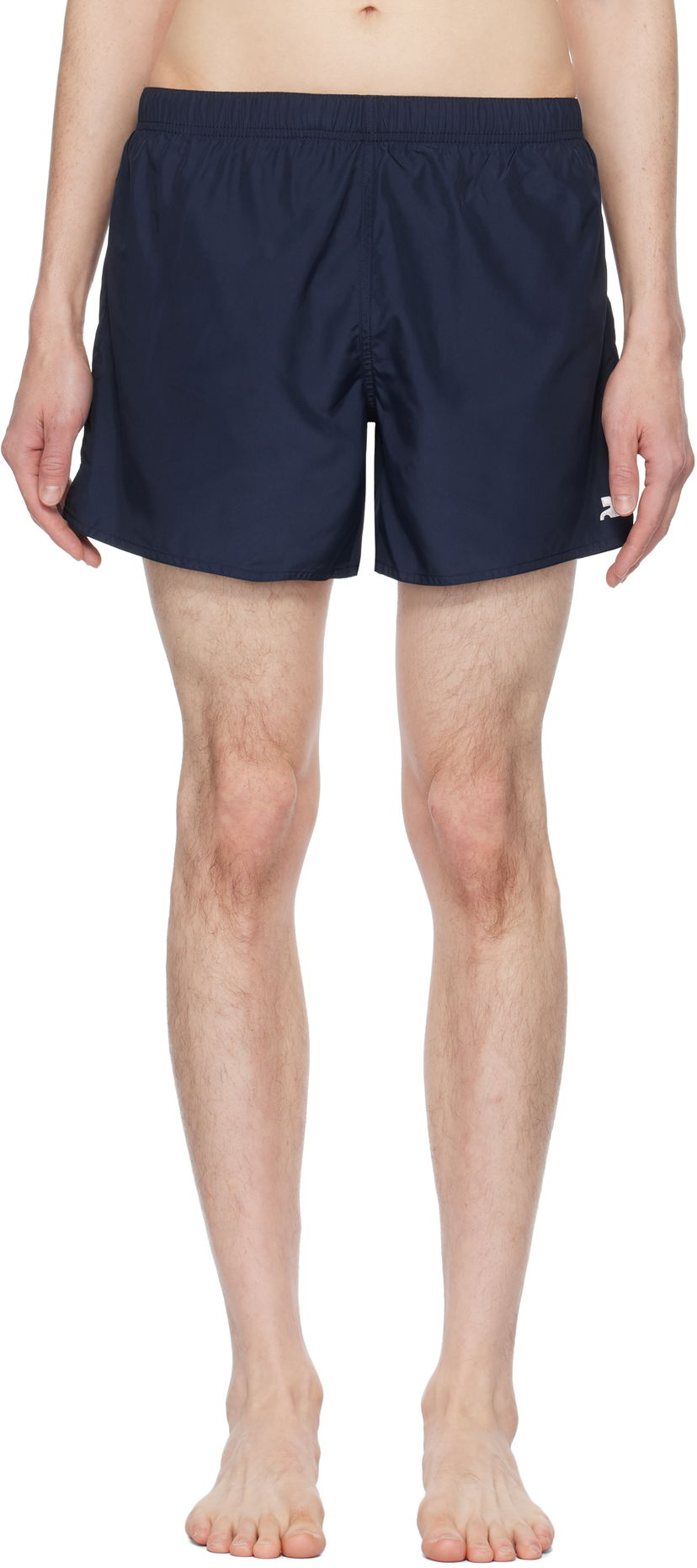 Badetøj Courrèges Courrèges AC Swim Shorts Mørkeblå | VESJMB014PL0103