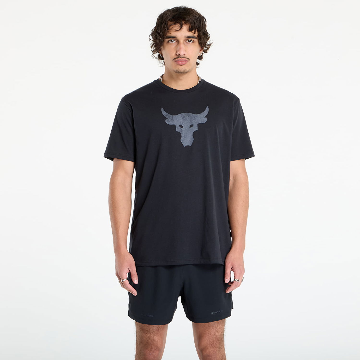 T-shirt Under Armour Project Rock Brahma Bull Short Sleeve Tee Sort | 1383191-005, 0