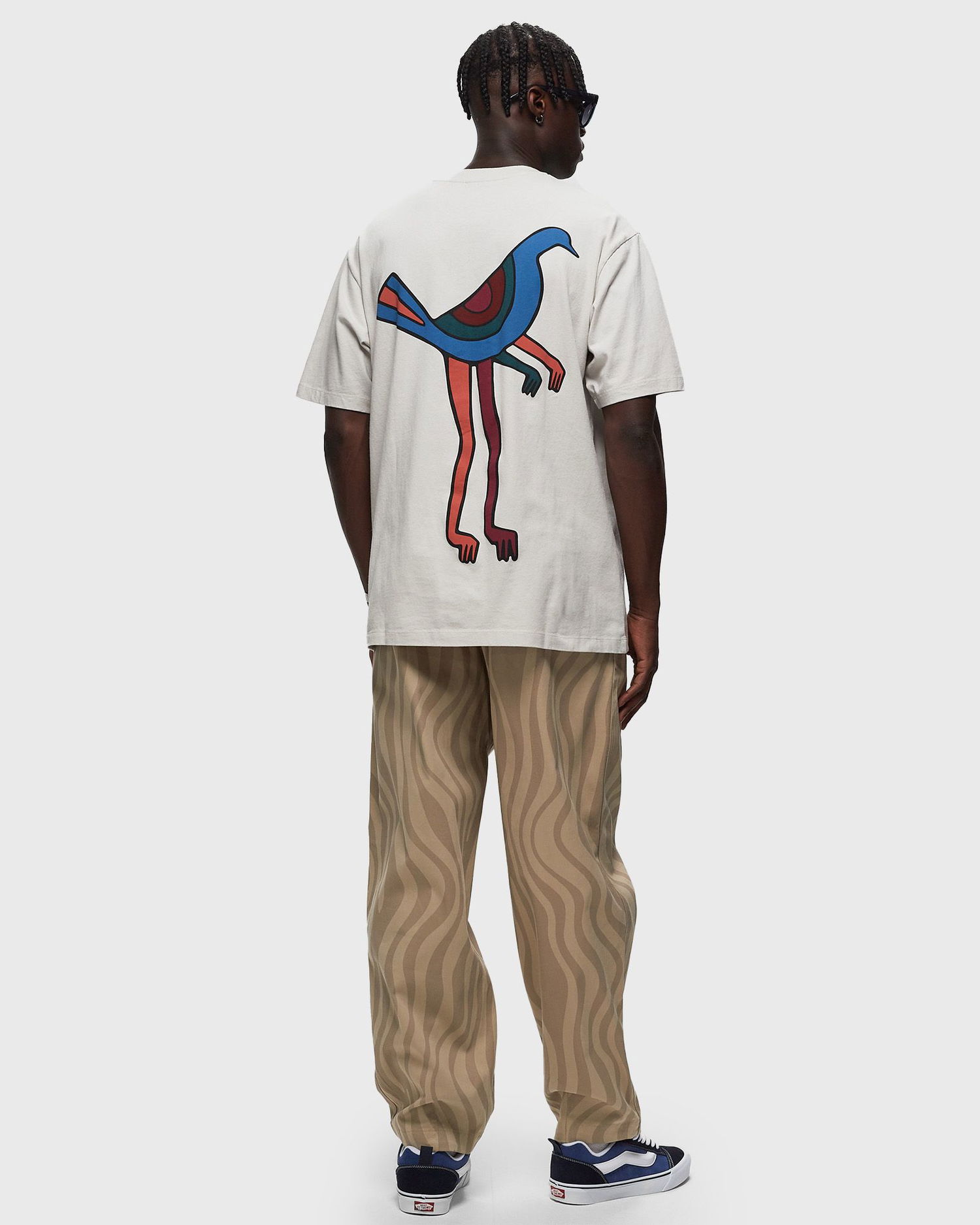 T-shirt By Parra Pigeon legs t-shirt Grå | 51110, 1