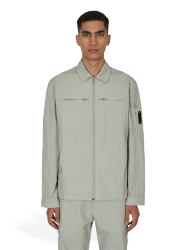 Skjorte A-COLD-WALL* Gaussian Overshirt Grey Grå | ACWMSH068 LGGR