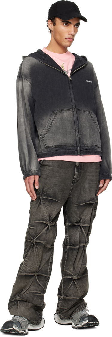 Jeans We11done We11done Wrinkled Jeans Sort | WD-DP1-25-365-M-BK, 3