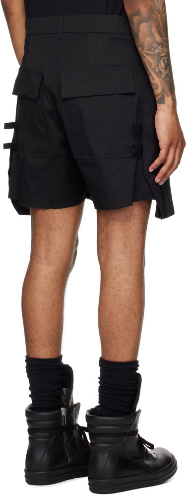 Shorts Rick Owens Rick Owens Stefan Cargo Shorts Sort | RU02E1382 TE, 2