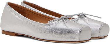 Kjole Aeyde Aeyde Gabriella Ballerina Flats Metalisk | A11-FL-GBRS08FL26-SS24-920-051, 3